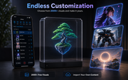 3D Hologram Fan with case